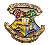 Lizenzierte Harry Potter Hogwarts-Anstecknadel aus emailliertem Metall, 3,4 x 2,3 cm
