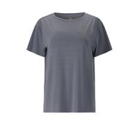 Funktionsshirt ATHLECIA "LIZZY", Herren, Gr. 46, grau, 88% Polyester, 12% Elasthan, meliert, normal, Rundhals, Shirts Funktionsshirt, mit QUICK DRY-Technologie (15461411-46) grau