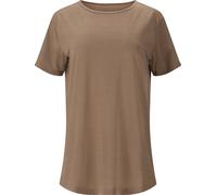 Lizzy W Slub S/S Tee WALNUT 46 WALNUT