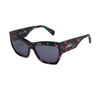 Liu·jo Lj785s Damen-sonnenbrille Dark Green 4/CAT3 Green Fuchsia Tortoise