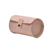 Ljmyy Tragbare Uhrenbox aus Leder, elegante Aufbewahrungsbox mit 2 Schlitzen, stilvoller Uhren-Organizer, Schmuck-Schutzbehälter, Uhrenbox