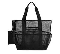 LjwZekyrnt Große Strandtaucher-Wassersport-Netztasche, Spielzeug-Einkaufstasche mit mehreren Taschen