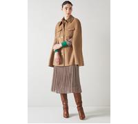 LK Bennett Carter Camel Größe: L | Ponchos Outlet | Damen | Braun