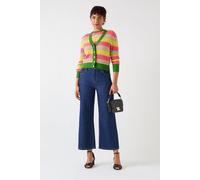 LK Bennett Cd Cinzia Zig Zag Cardi Green Größe: L | Jacken Outlet | Damen | Grün