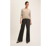 LK Bennett Cd Mara V Neck Cardi Champagne Größe: L | Cardigans Outlet | Damen | Weiß