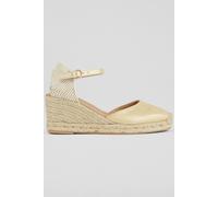 LK Bennett Cs Marissa Buckle Espadri Gold Größe: 37 | Espadrilles Outlet | Damen | Gelb