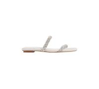 LK Bennett Fs Ria Flat Sandal Silver Größe: 37 | Flip-Flops Outlet | Damen | Grau