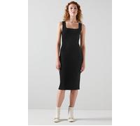 LK Bennett Hilary Midi Dress Black Größe: L | Midikleider Outlet | Damen | Schwarz