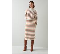 LK Bennett Isabella Midi Skirt Cream Größe: L | Midiröcke Outlet | Damen | Weiß