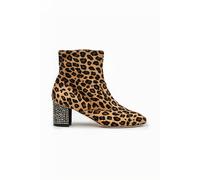 LK Bennett Phoebe Boots Nat-natural Leopard Größe: 35 | Stiefel Outlet | Damen