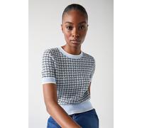 LK Bennett Tk Honey Knitted Top Blue Größe: L | Strickpullover Outlet | Damen | Blau