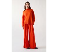 LK Bennett Tk Leigh High Neck Jumper Bright Orange Größe: L | Pullover Outlet | Damen | Orange