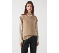 LK Bennett Tk Nila V-neck Knit Tank Cinnamon Größe: L | Strickjacken Outlet | Damen