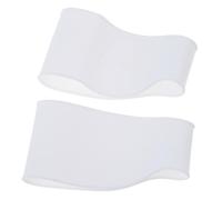 LLINthy 2 Stück Sport Jugend Spitzenbänder Fußballschuh Schutz Fußball Schuhbänder Silikon Schnürsenkel Abdeckungen Langlebige Silikon Schnürsenkel Abdeckungen