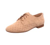 LLOYD Damen Derby | Schnürschuh Braun 38.5 Gelochtes Leder | Rauleder