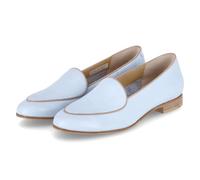 LLOYD 1573118 Slipper Glattleder Damen in blau - Gr. 39