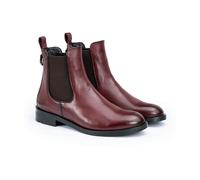 LLOYD Damen Chelsea Boots | Schlupfstiefelette Rot 36.5 Glattleder