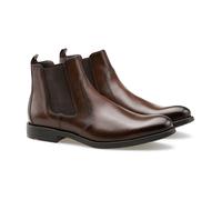 LLOYD Chelsea Boots Herren Glattleder braun, 40 (6.5)