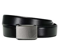 LLOYD-Automatic-Leder-Gürtel 35mm, kürzbar, bombiert, BLACK, BW 100