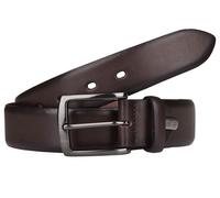 LLOYD Herrengürtel Leder 1128 – kürzbar – Dunkelbraun 110 cm
