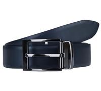 LLOYD Gürtel W120 Wendegürtel 2in1 kürzbar Echtes Leder Schwarz/Blau Gr. 120