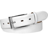 Lloyd-Belts Gürtel Herren Glattleder weiß, 105 CM (35 INCH)