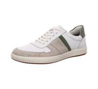 LLOYD Herren Low Sneaker Bosco Weiß Ledermix, Farbauswahl:Weiss-Kombi, 9999-englisch-eu-mapping:44,5