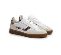LLOYD Damen Sneaker | Low-Top Weiss 37 Glattleder | Rauleder