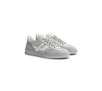 LLOYD Damen Sneakers | Low Top Sneaker Grau 42 Glattleder | Rauleder