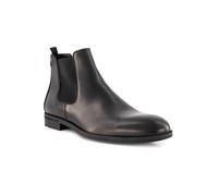 LLOYD Herren Stiefeletten Fausto, Männer Chelsea Boots,uebergangsstiefel,Schlupfstiefel,flach,Boots,Stiefel,Bootee,Booties, SCHWARZ, 42 EU / 8 UK