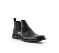 LLOYD Chelsea Boots Herren Glattleder schwarz, 47 (12)