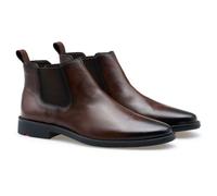 LLOYD Chelsea Boots Herren CORE 315 Glattleder Braun Größe 45 (10.5)