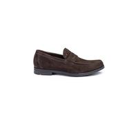 LLOYD Dallin (24-523-27) Herrenhalbschuhe Mokassins Loafer aus braunem Wildleder, leicht, elegant, bequem, ohne Verschluss, formell, Business, Größe 44 EU