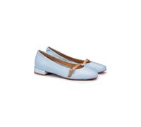 LLOYD Damen Ballerina Blau 38 Glattleder