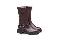 LLOYD Damen Biker Boots Braun 38.5 Glattleder
