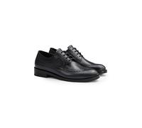 LLOYD Damen Brogue Schnürer Blau 42 Glattleder