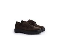 LLOYD Damen Brogue Schnürer Braun 36 Rauleder