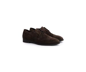 LLOYD Damen Brogue Schnürer Braun 39 Rauleder
