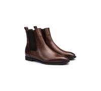LLOYD Damen Chelsea Boot Schlupfstiefelette Braun 36.5 Glattleder