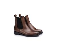 LLOYD Damen Chelsea Boot Schlupfstiefelette Braun 36 Glattleder
