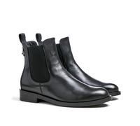 LLOYD Damen Chelsea Boots | Schlupstiefeletten | Stiefeletten Schwarz 36.5 Glattleder