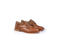 LLOYD Damen Derby Schuhe | Schnürschuhe Braun 38 Glattleder
