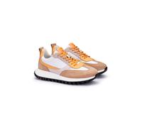 LLOYD Damen Low Top Sneaker | Sneakers Kombiniert 41 Glattleder | Rauleder