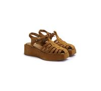 LLOYD Damen Sandalen Braun 36 Rauleder