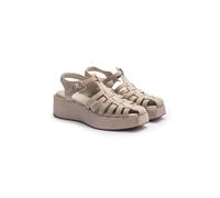 LLOYD Damen Sandalen Braun 38.5 Rauleder