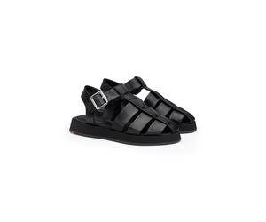 LLOYD Damen Sandalen Schwarz 37 Glattleder