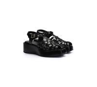 LLOYD Damen Sandale Schwarz 38 Glattleder