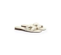 LLOYD Damen Sandalen Weiss 40 Glattleder