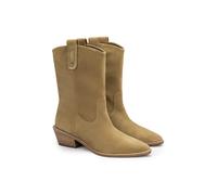 LLOYD Damen Schlupstiefeletten Beige 41 Glattleder