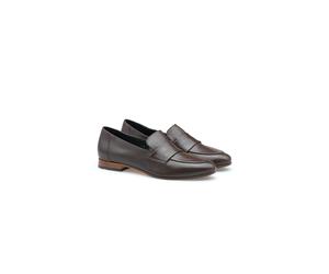 LLOYD Damen Slippers Braun 39 Glattleder